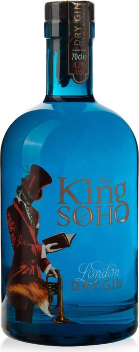 Produktbild West End Drinks The King of Soho London Dry Gin (1 x 70 cl)