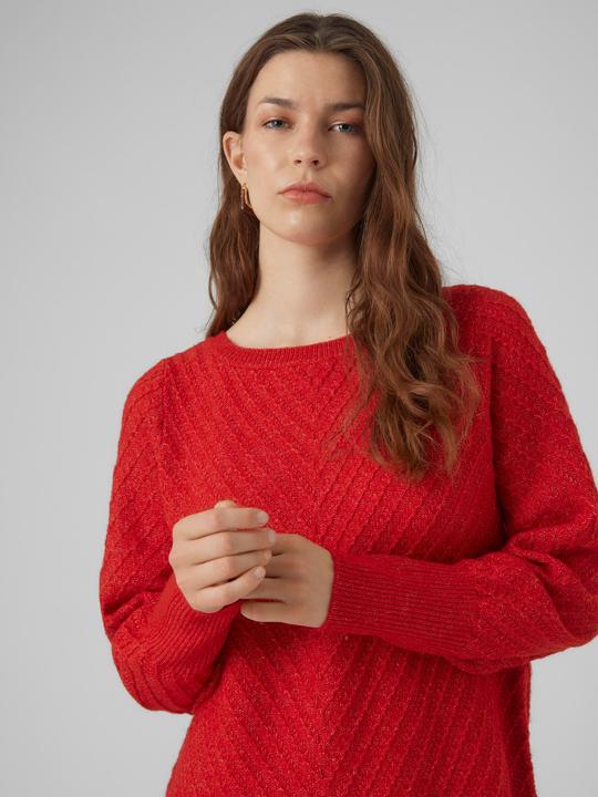Image du produit Vero Moda VMANJASTINNA LS BOATNECK DRESS GA EXC Robe en maille (XS)