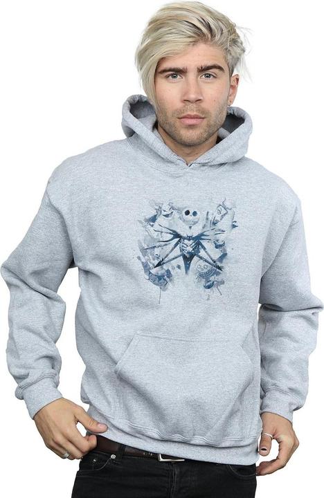 Produktbild Disney Nightmare Before Christmas Paint Spray Carers Kapuzenpullover (3XL)