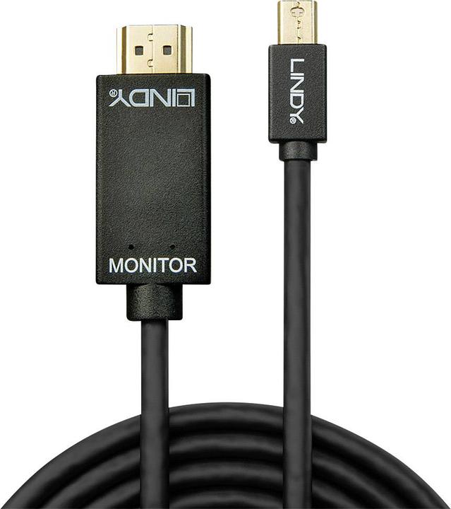 Actual product image Lindy HDMI (Typ A) — Mini DisplayPort (5 m, HDMI)