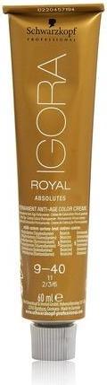 Image du produit Schwarzkopf Professional Igora Royal - 9-40 Beige blond extra clair naturel (Beige, Blond)