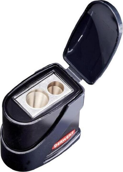 Immagine prodotto Derwent Temperino a doppio foro con contenitore, nero