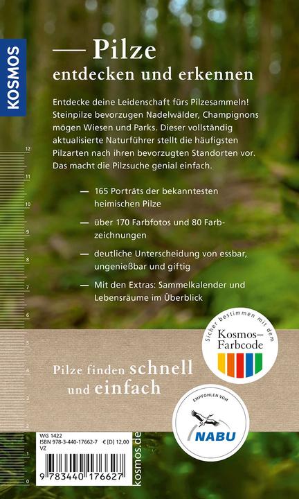 Produktbild Kosmos Pilzführer für unterwegs (Deutsch, Hans E. Laux, 2023)