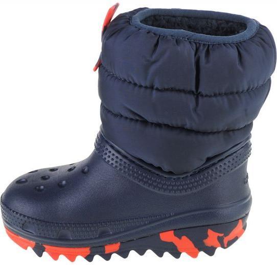 Crocs Klassischer Neo Puff Boot Kleinkind 207683-410 Granatowe 22 (22)