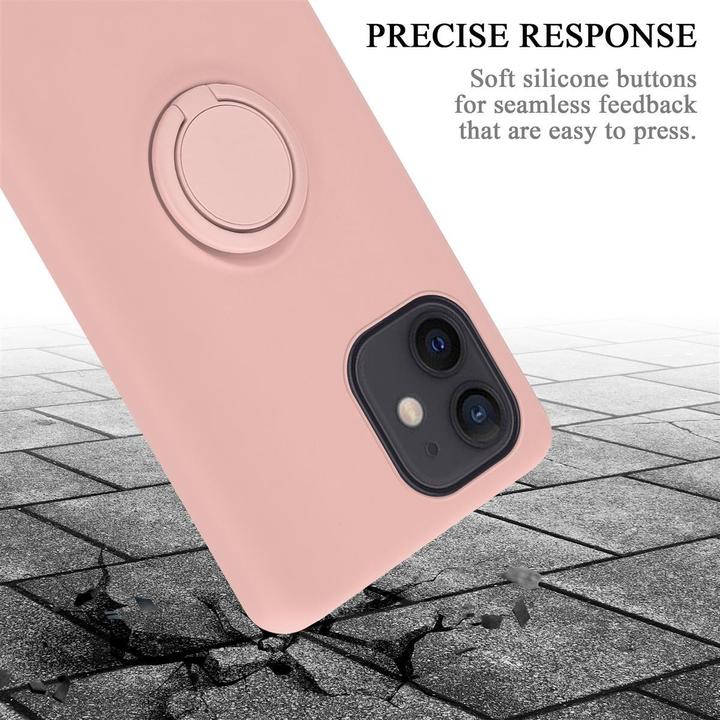 Immagine prodotto Cadorabo Custodia in silicone TPU Liquid Ring Cover (Apple iPhone 12 mini)