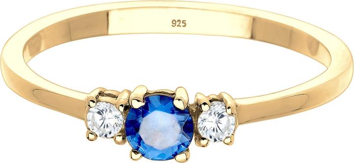 Actual product image Elli Ring Engagement Ring Zirconia 925 Sterling Silver (56, 925 Silver)