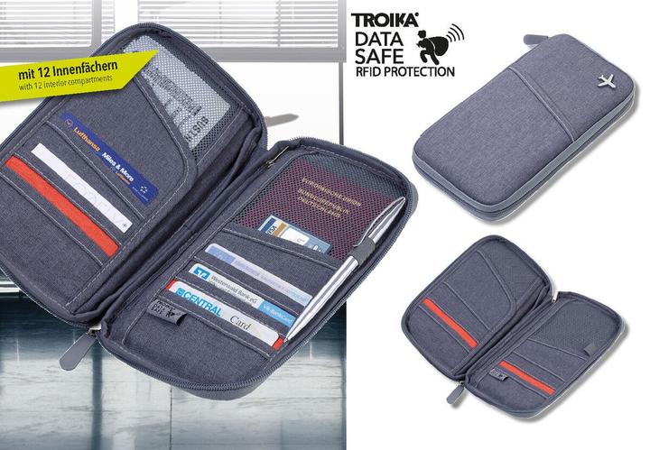 Actual product image Troika Safe Light (Document & Wallet)