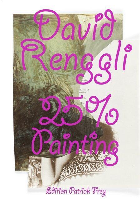 Actual product image 25% Painting (German, David Renggli, 2013)