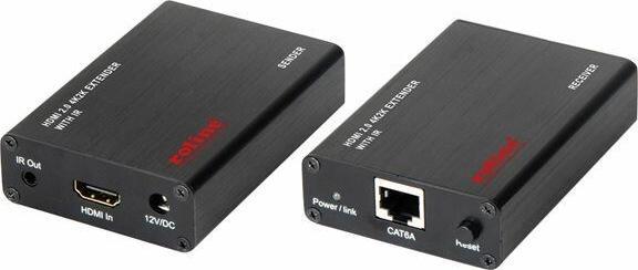 Actual product image Roline HDMI A/V system - transmitter and receiver (Video Switch)