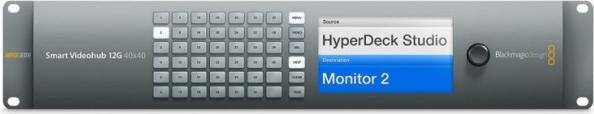 Image du produit Blackmagic Smart Videohub 12G 40x40 (Numérique -> Numérique)