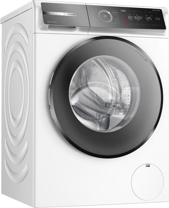 Produktbild Bosch Hausgeräte Serie 8, Waschmaschine, Frontlader, 9 kg, 1600 U/min., WGB246071 (9 kg, Links)