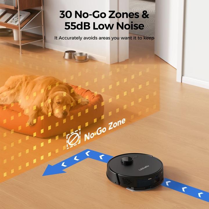 Actual product image Lubluelu Vacuum cleaner L15 Plus robot vacuum cleaner with self-empty station (Robot vacuum)