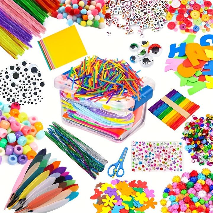 Actual product image Activity Board Craft supplies School Kindergarten Home Arts and crafts DIY Toys Creative products