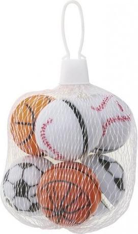 Unique Party Sportbälle YoYo (6er Pack)