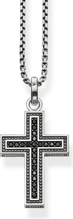 Immagine prodotto Thomas Sabo Ciondolo Croce Nera Pavé (Argento)