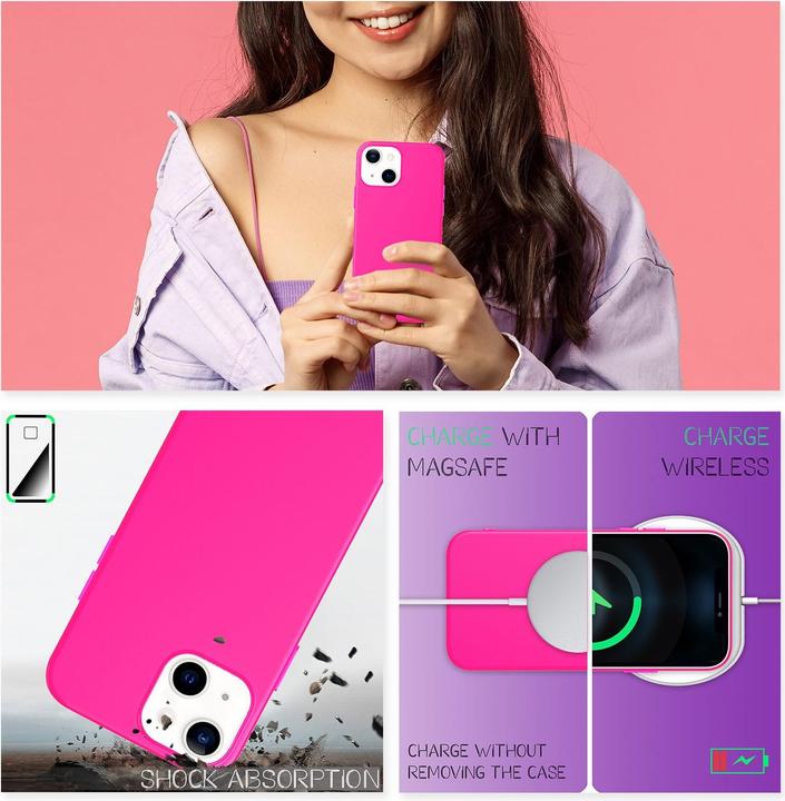 Produktbild Nalia Neon Silikon Handyhülle (Apple iPhone 13)