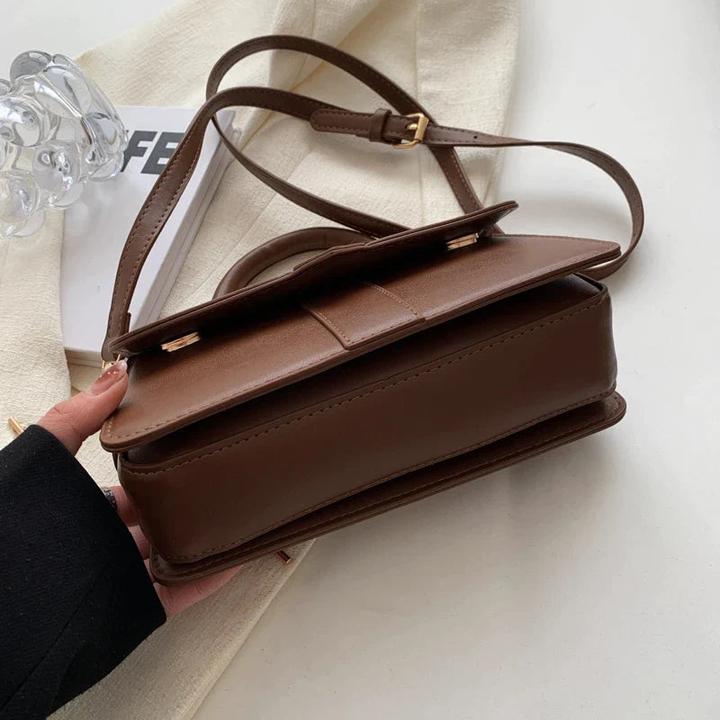 Immagine prodotto Only-Bags.Store Borsa a tracolla in pelle Pu - Borse a tracolla Vintage Borsa sottobraccio Square Satchel