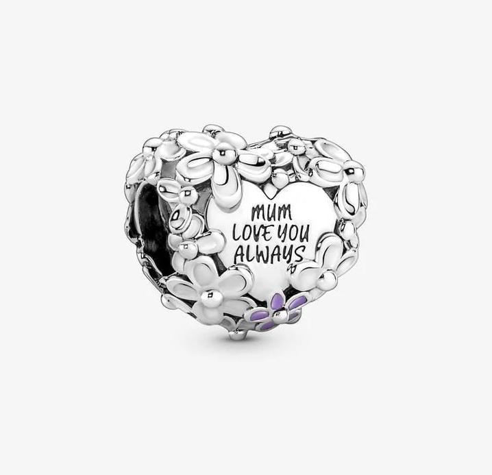 Immagine prodotto Pandora Charm Mum Daisy Heart (Argento 925)