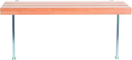 Produktbild Makk Sitzbank-Konsolen für Schulen, Sporthallen, usw. (300 cm)