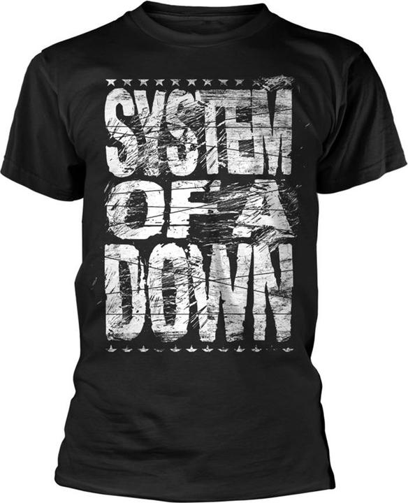 System Of A Down Distressed Logo TS (S)