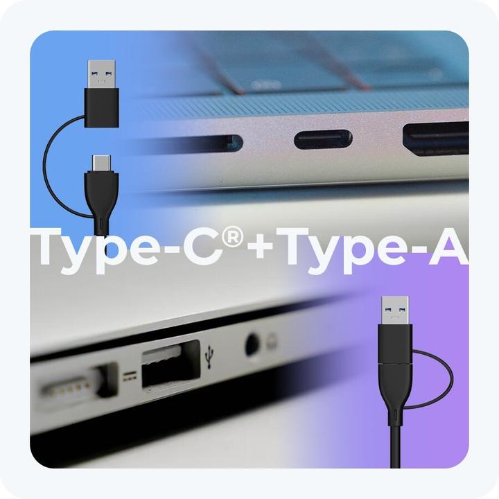 Actual product image Icy Box IB-HUB1737-C3 (USB-C, 7 Ports)