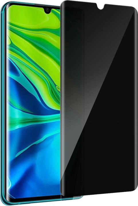Actual product image Avizar Privacy glass screen protector (1 Piece, Mi Note 10 Lite)