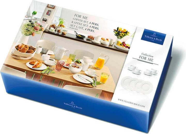 Produktbild Villeroy & Boch Kaffee Set 4 Pers. For Me (4 Stück)