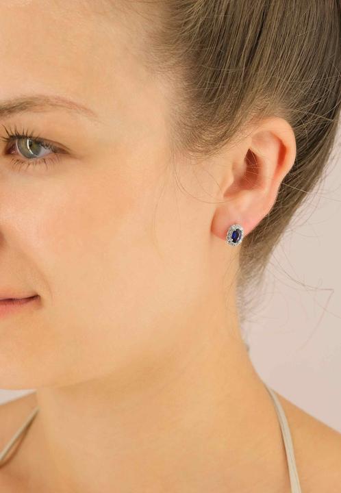 Image du produit Muau Boucles d'oreilles (750 Platine)