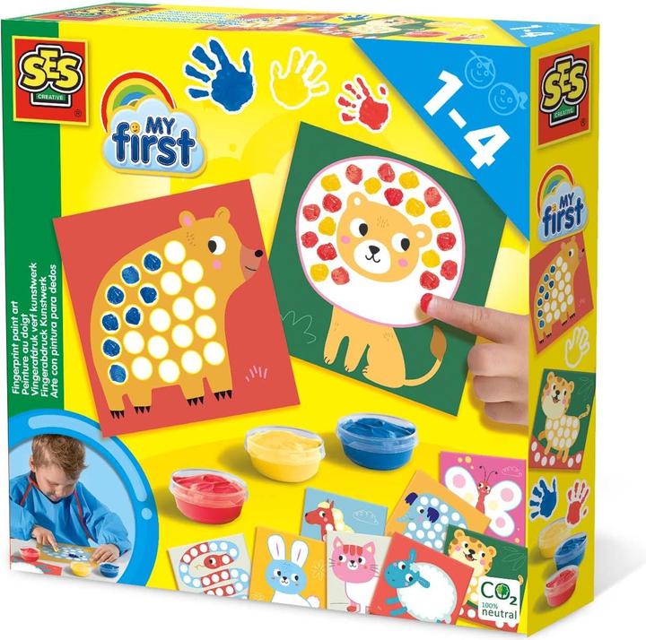 Actual product image Ses My First - fingerprint paint