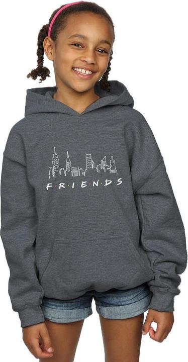 Immagine prodotto Friends Skyline Logo Felpa con Cappuccio Ragazze (104)
