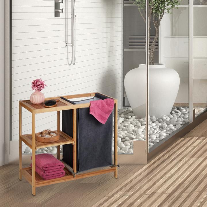 Produktbild Relaxdays Wäschekorbregal