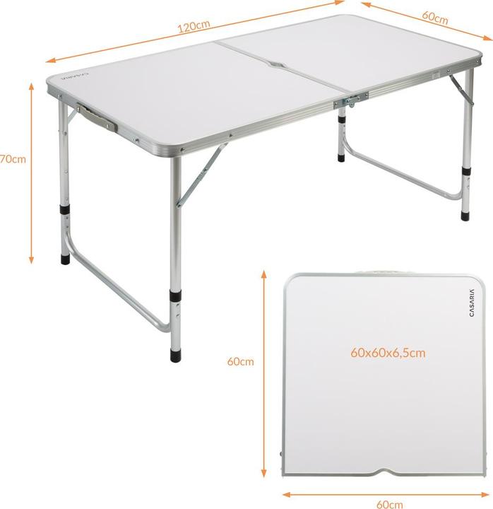 Produktbild Casaria Klapptisch