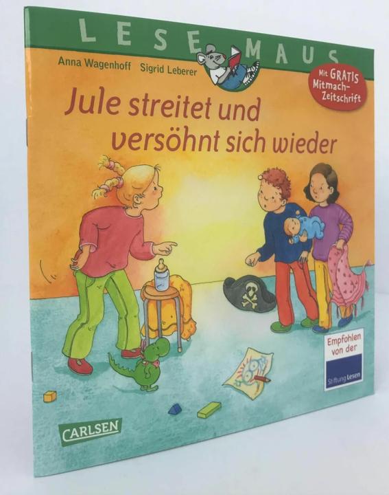 Immagine prodotto LESEMAUS 47: Jule litiga e fa di nuovo pace (Tedesco, Anna Wagenhoff, 2019)