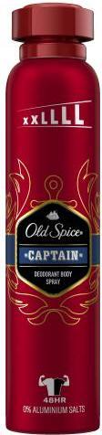 Old Spice Deodorant Body Spray Captain (Deodorant Body Spray) 250 ml (Spray, 250 ml)