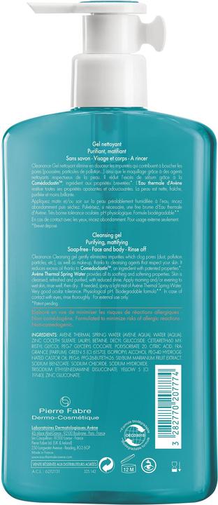 Produktbild Avène Cleanance Reinigungsgel (Gel, 400 ml)