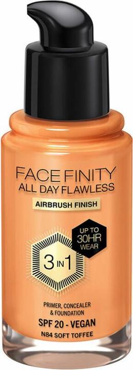 Produktbild Max Factor Facefin All Day Flaw Make Up No 84 (N84 Soft Toffee)
