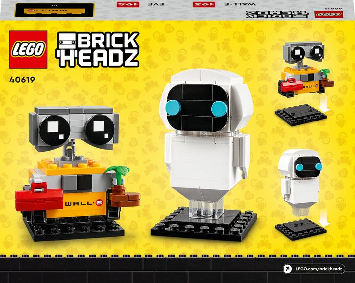 Produktbild LEGO Eve und Wall-E (40619, LEGO Brickheadz)