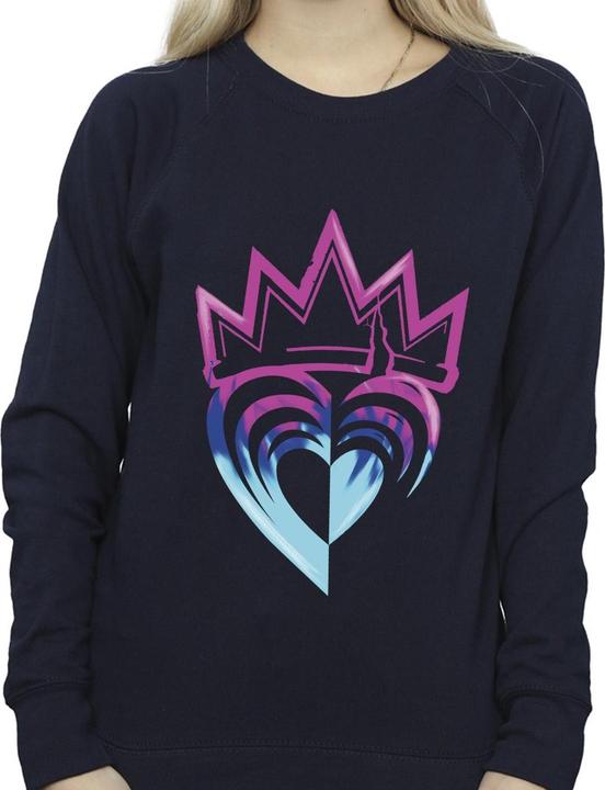 Immagine prodotto Disney Descendants Pink Crown Felpa Donna (XL)
