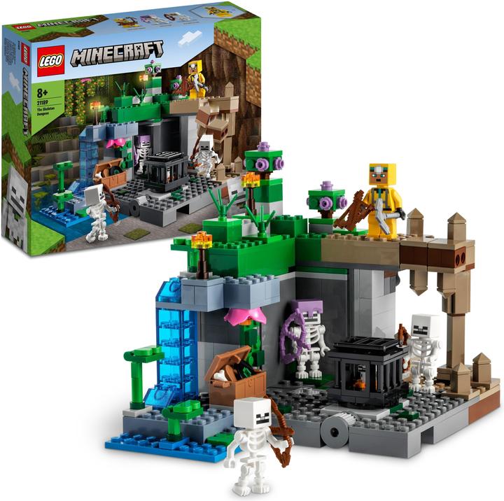 Produktbild LEGO Das Skelettverlies (21189, LEGO Minecraft)
