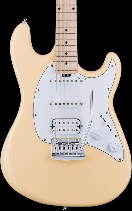 Actual product image Electric Guitar, S.U.B., Cutlass CT30HSS, Vintage Cream (Electric guitar, Maple, Poplar)