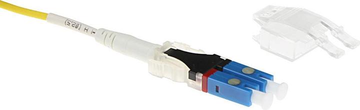 Actual product image 10 meter Singlemode 9/125 OS2 Polarity Twist fiber cable with LC connectors (10 m)