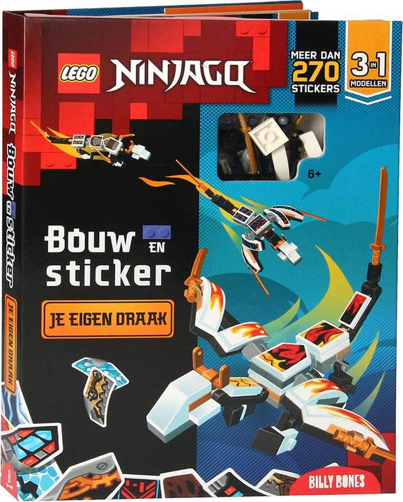 Image du produit LEGO Ninjago Construisez et collez vos propres modèles de dragons 3 en 1