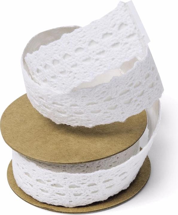 Produktbild Artifete Selbstklebendes Spitzenklebeband 2,5 cm - Weiss
