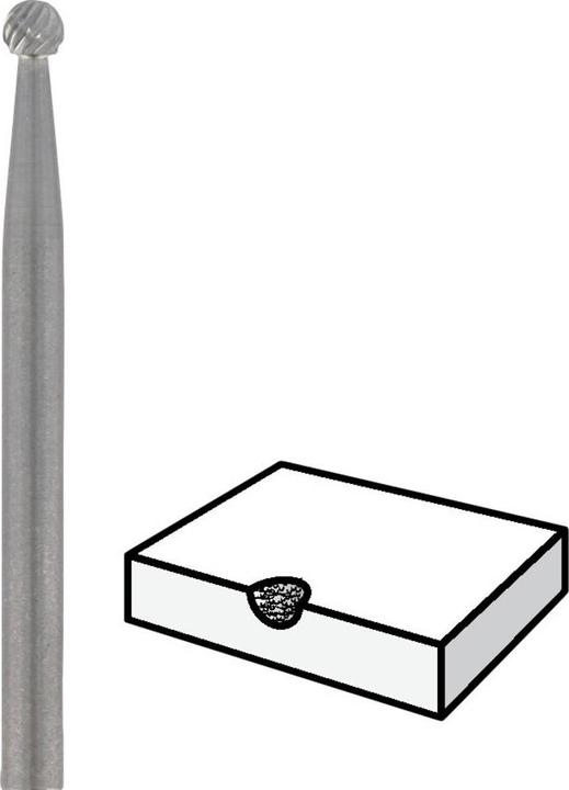 Actual product image Dremel Tungsten carbide milling cutter Ø 3.2 mm (1 piece)