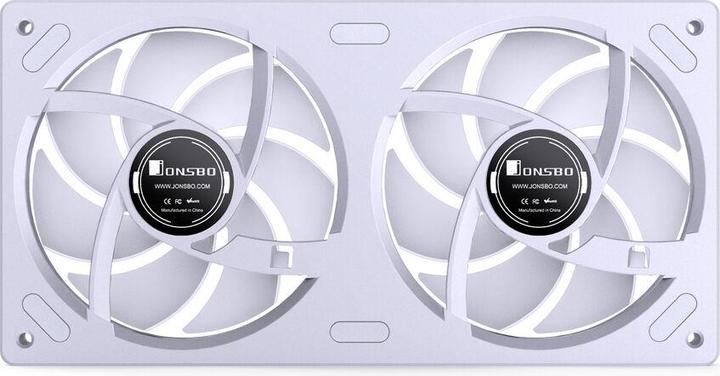 Produktbild Jonsbo ZB-240 Infinity Mirror ARGB PWM Lüfter - 240mm, weiss (240 mm)