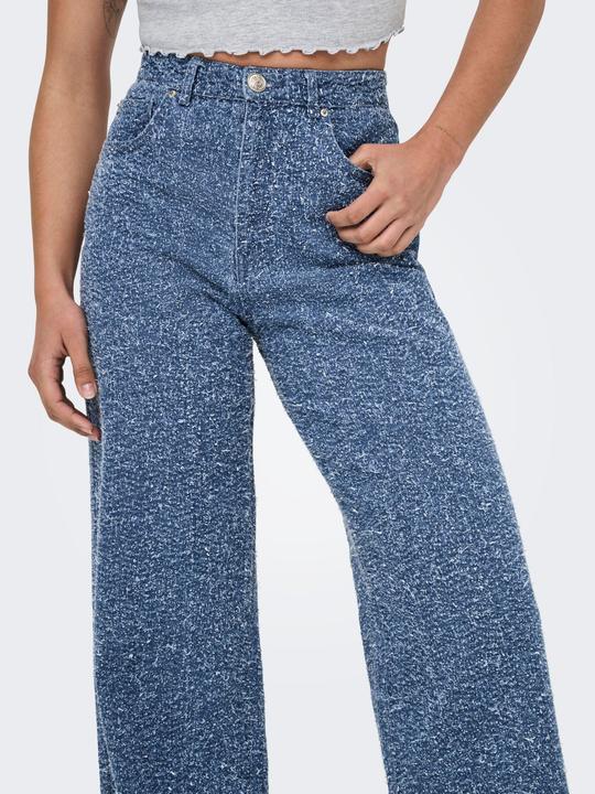 Immagine prodotto Only ONLAMAYA Hohe Taille Weiter Beinschnitt Jeans Jeans mit weitem Bein (W26/L32)
