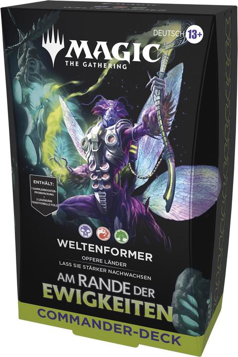 Actual product image Magic the Gathering MTG: Am Rande der Ewigkeiten - Commander Deck Set -D- (German, Commander)