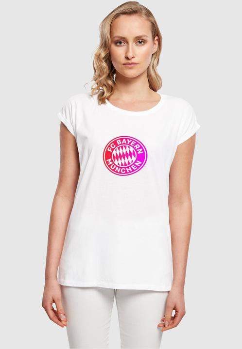 Actual product image FC Bayern München Ladies Logo RP Extended Shoulder Tee - 115697 (XS)