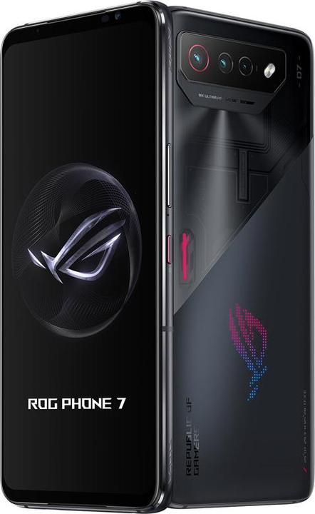 Image du produit ASUS ROG Phone 7 (256 Go, Phantom Black, 6.78", Double SIM, 50 Mpx, 5G)