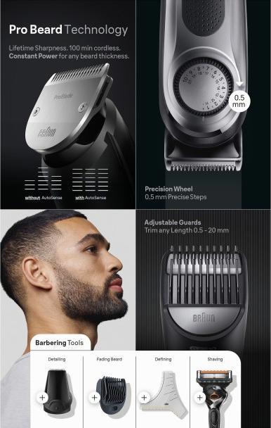 Produktbild Braun Beardtrimmer Series 7 (BT7420)